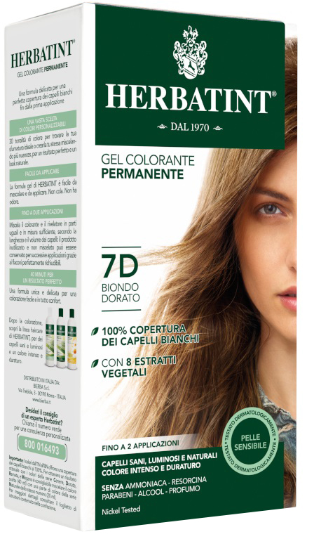 HERBATINT 7D BIONDO DORATO 150 ML - FarmaLucia