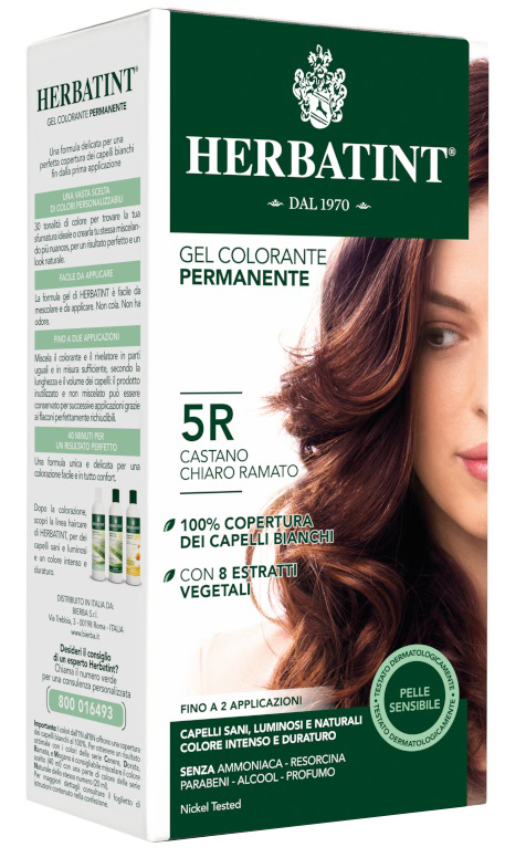 HERBATINT 5R CASTANO CHIARO RAMATO 150 ML - FarmaLucia