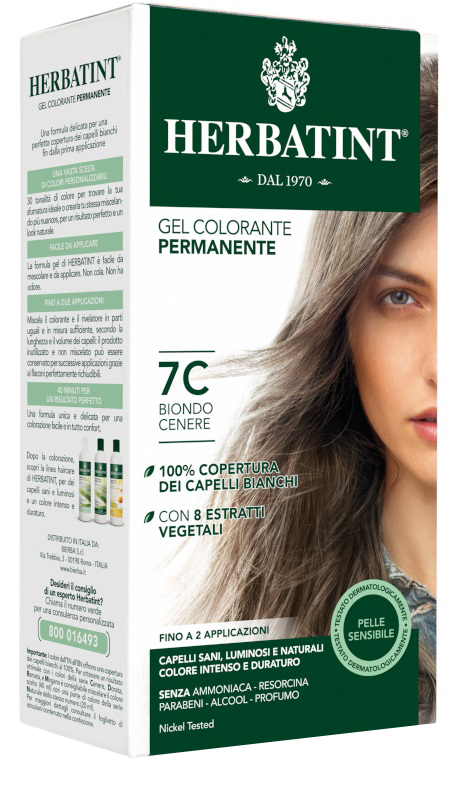 HERBATINT 7C BIONDO CENERE 150 ML - FarmaLucia