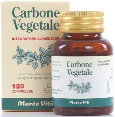 CARBONE VEGETALE 40 COMPRESSE - FarmaLucia