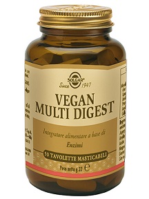 VEGAN MULTI DIGEST 50 TAVOLETTE MASTICABILI - FarmaLucia