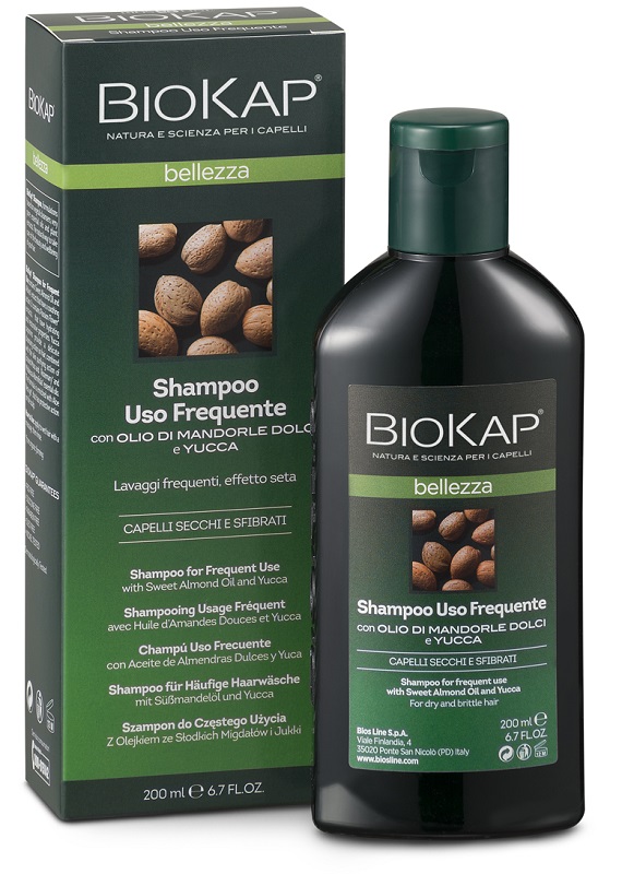 BIOKAP BELLEZZA SHAMPOO USO FREQUENTE 200 ML BIOSLINE - FarmaLucia
