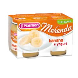 PLASMON OMOGENEIZZATO YOGURT BANANA 120 G X 2 PEZZI - FarmaLucia