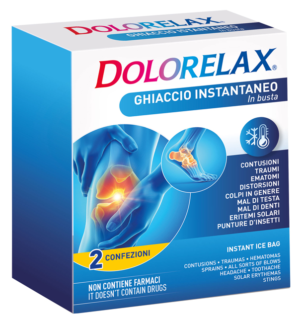 DOLORELAX ICE BAG GHIACCIO BUSTA 2 PEZZI - FarmaLucia