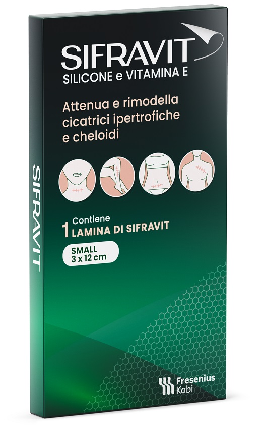 SIFRAVIT PLACCA SILICONE 3X12 CM SMALL 1 PEZZO - FarmaLucia