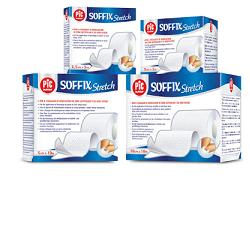 CEROTTO IN ROTOLO PIC SOFFIX STRETCH TESSUTO NON TESSUTO ESTENDIBILE 30X1000 CM 1 PEZZO - FarmaLucia