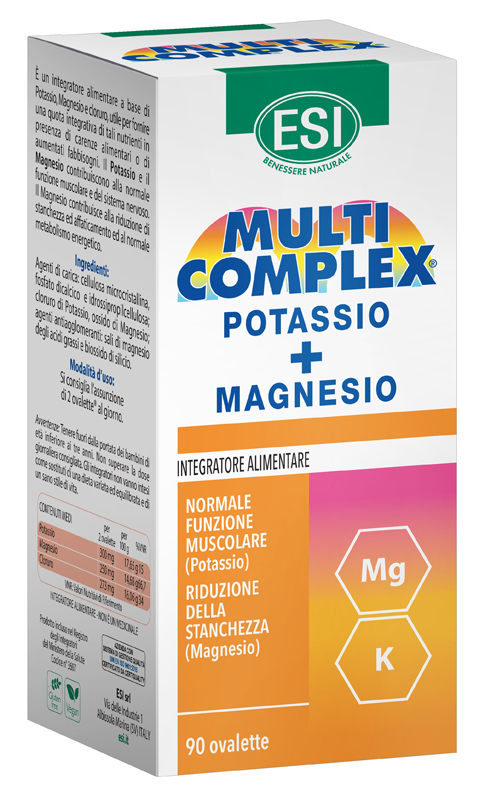 ESI MULTICOMPLEX POTASSIO MG 90 OVALETTE - FarmaLucia
