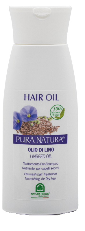 OLIO DI LINO TRATTAMENTO PRE-SHAMPOO 200 ML - FarmaLucia