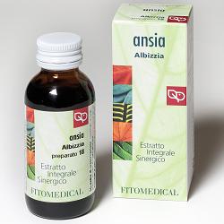 ALBIZZIA ANSIA ESTRATTO INTEGRALE SINERGICO 60 ML PREPARATO 18 - FarmaLucia