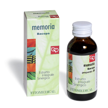 BACOPA MEMORIA ESTRATTO INTEGRALE SINERGICO 60 ML PREPARATO 20 - FarmaLucia