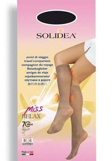 MISS RELAX 70 SHEER GAMBALETTO NERO 2 M - FarmaLucia
