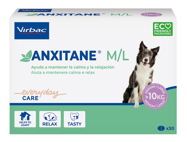 ANXITANE M/L SUPPLEMENTO NUTRIZIONALE SCATOLA 30 COMPRESSE APPETIBILI - FarmaLucia