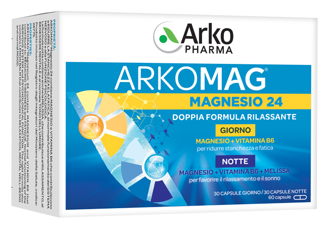 MAGNESIO 24 60 CAPSULE - FarmaLucia