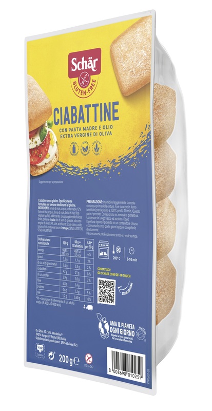 SCHAR CIABATTINA 200 G - FarmaLucia