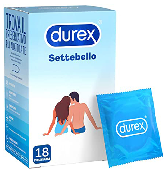 PROFILATTICO DUREX SETTEBELLO CLASSICO 18 PEZZI - FarmaLucia