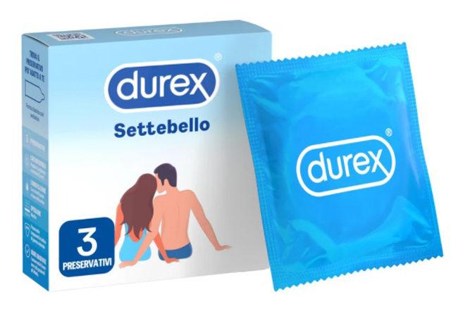 PROFILATTICO DUREX SETTEBELLO CLASSICO 3 PEZZI - FarmaLucia