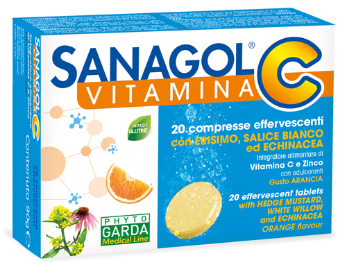 SANAGOL C 20 COMPRESSE EFFERVESCENTI - FarmaLucia