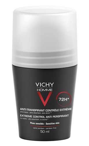 VICHY HOMME DEO ROLL-ON ANTI-TRASPIRANTE 50 ML - FarmaLucia