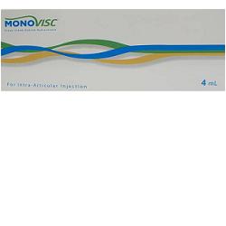 SIRINGA INTRA-ARTICOLARE MONOVISC ACIDO IALURONICO 20MG/ML 4 ML - FarmaLucia