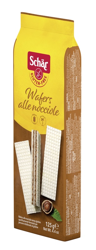 SCHAR WAFERS ALLE NOCCIOLE 125 G - FarmaLucia