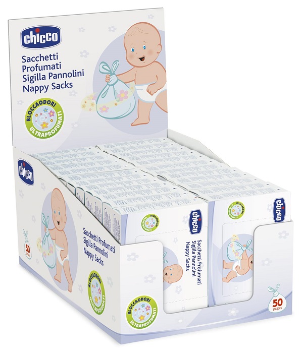 CHICCO SACCHETTI PROFUMATI PANNOLINI - FarmaLucia