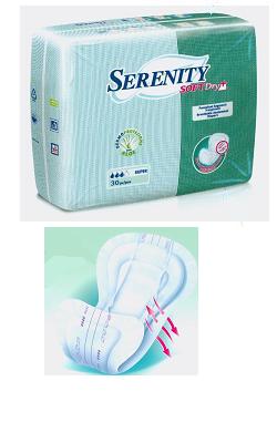 PANNOLONE PER INCONTINENZA A MUTANDINA SERENITY SOFTDRY+ ALOE MAXI MEDIUM 15 PEZZI - FarmaLucia