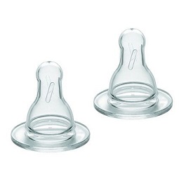 TETTARELLA SLOW FLUSSO LENTO IN SILICONE 2 PEZZI - FarmaLucia