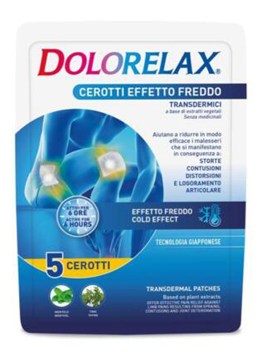 DOLORELAX CEROTTO EFFETTO FREDDO 5 PEZZI - FarmaLucia