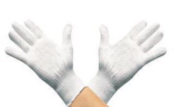GUANTO CHIRURGICO IN COTONE BIANCO MISURA 7,5 1PAIO - FarmaLucia