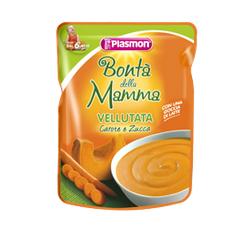 PLASMON POUCHES VELLUTATA DI CAROTE E ZUCCA 180 G - FarmaLucia