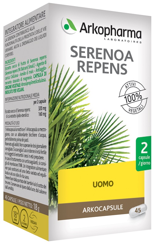 SERENOA REPENS 45 CAPSULE - FarmaLucia