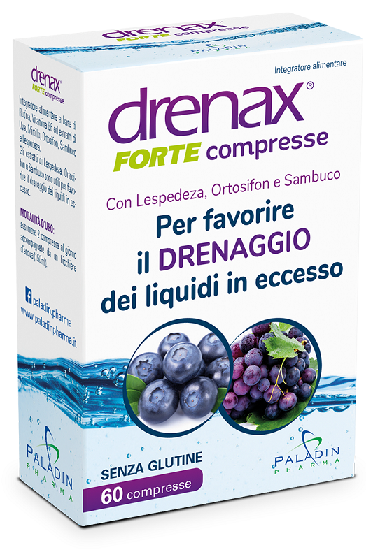 DRENAX FORTE MIRTILLO 60 COMPRESSE - FarmaLucia