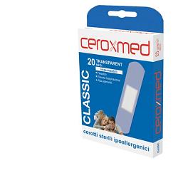 CEROXMED CLASSIC TRASPARENTI 7,2 CM X 1,9 CM 20 CEROTTI MEDI - FarmaLucia