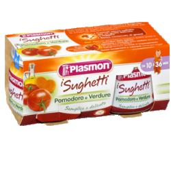 PLASMON SUGHETTO POMODORO E VERDURE 80 G X 2 PEZZI - FarmaLucia