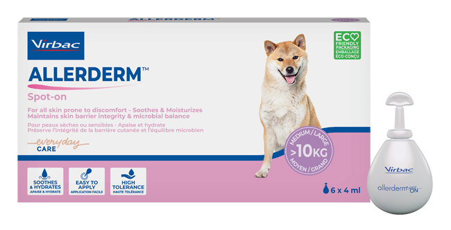 ALLERDERM SPOT ON CANI SUPERIORI A 10 KG 6 PIPETTE 4 ML - FarmaLucia
