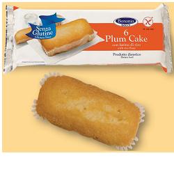 BONONIA PLUMCAKE CON FARINA DI RISO SENZA GLUTINE 6 X 36 G - FarmaLucia