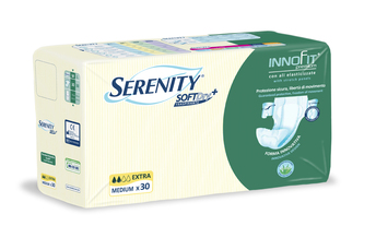 PANNOLONE PER INCONTINENZA SERENITY INNOFIT PREMIUM SOFTDRY+ EXTRA L 30 PEZZI - FarmaLucia