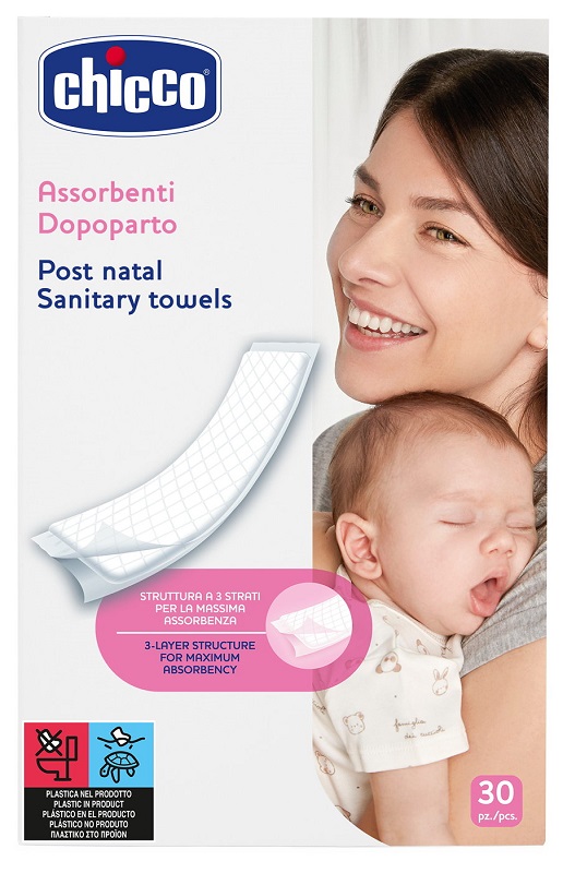 CHICCO ASSORBENTI PROTECTION POSTPARTO 30 PEZZI - FarmaLucia