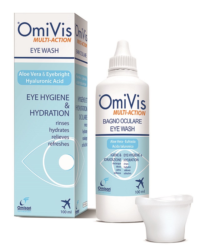 OMIVIS BAGNO OCULARE FLACONE 100 ML - FarmaLucia