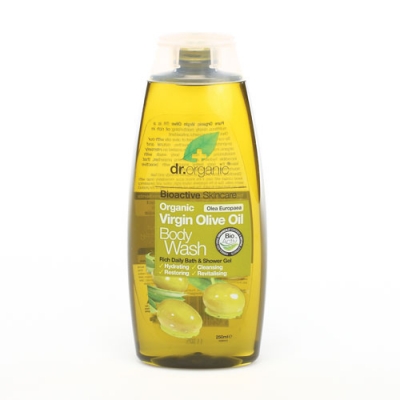 DR ORGANIC VIRGIN OLIVE OIL OLIO DI OLIVA BODY WASH DETERGENTE CORPO 250 ML - FarmaLucia