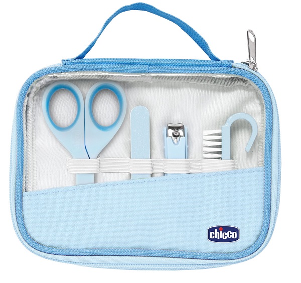CHICCO SET UNGHIE BAMBINO AZZURRO-VERDE - FarmaLucia