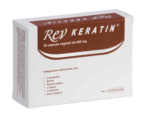 REV KERATIN 30 CAPSULE - FarmaLucia