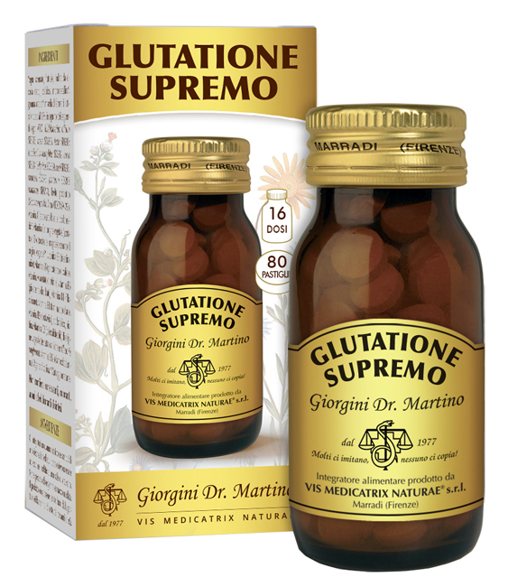 GLUTATIONE SUPREMO 80 PASTIGLIE - FarmaLucia