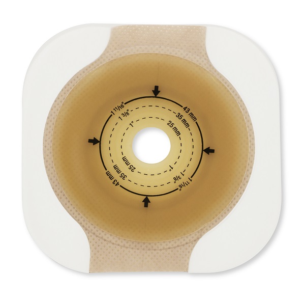 PLACCA CONFORM 2 FORMAFLEX CON ADESIVO BARRIERA PROTETTIVA A SPESSORE DIFFERENZIATO RILIEVI CIRCOLARI FILM DI SUPPORTO ANELASTICO FLANGIA FLOTTANTE 45 MM 5 PEZZI - FarmaLucia