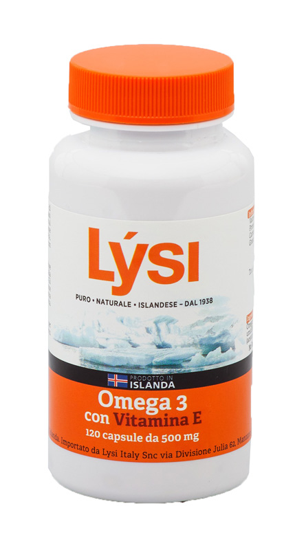 LYSI OMEGA 3 VITAMINA E 120 CAPSULE - FarmaLucia