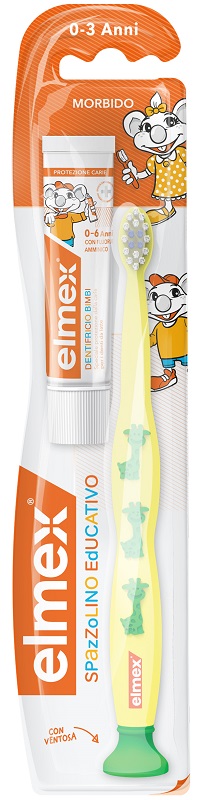 ELMEX SPAZZOLINO BIMBI EDUCATIVO NEW 0-3 ANNI - FarmaLucia