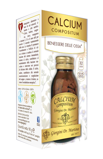 CALCIUM COMPOSITUM 225 PASTIGLIE - FarmaLucia