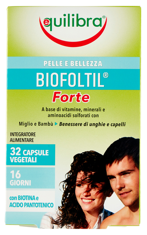 BIOFOLTIL FORTE 32 PERLE VEGETALI - FarmaLucia