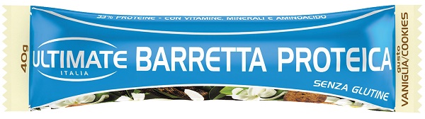 ULTIMATE BARRETTA PROTEICA VANIGLIA/COOKIE 40 G - FarmaLucia