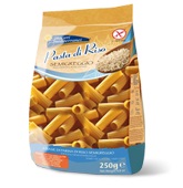 PIACERI MEDITERRANEI PASTA RISO RIGATONI 250 G - FarmaLucia